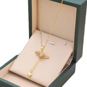 Magical Winged Heart Necklace